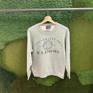Vintage NCAA  University Of Illinois Collegiate Crewneck